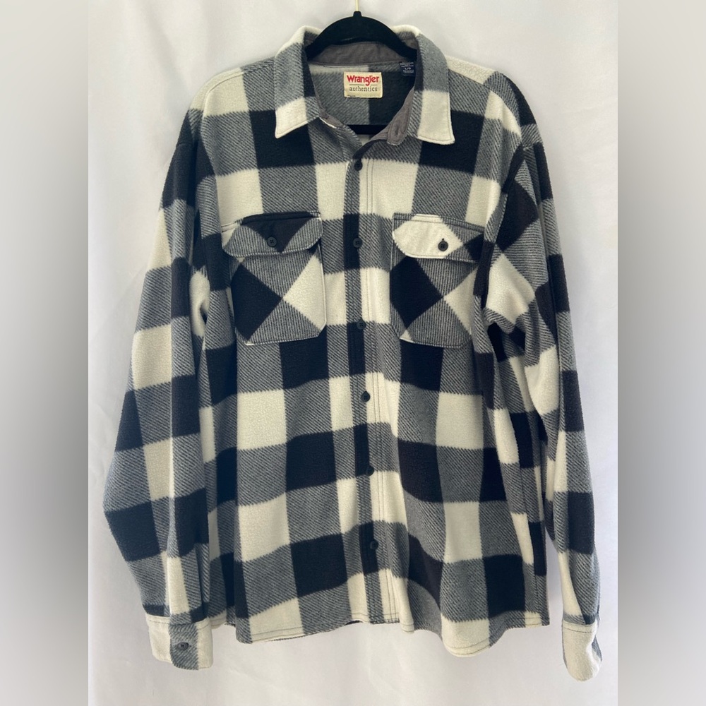 Wrangler Black and White Checkered Jacket
